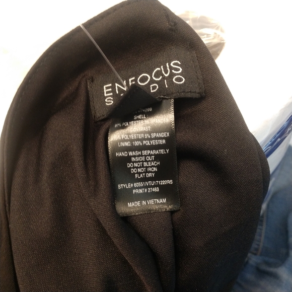 Enfocus Studio Semi formal lace drape dress - Picture 6 of 7